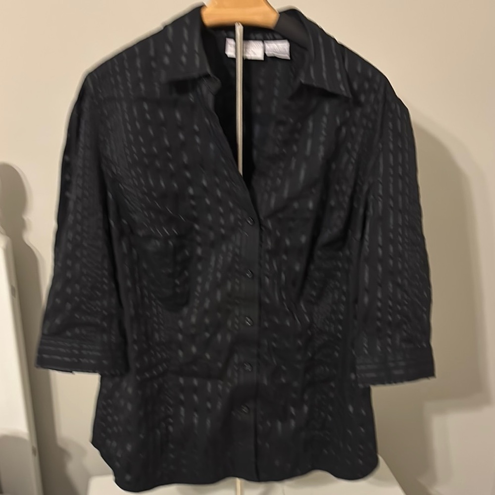 Elegant Black Women's Top